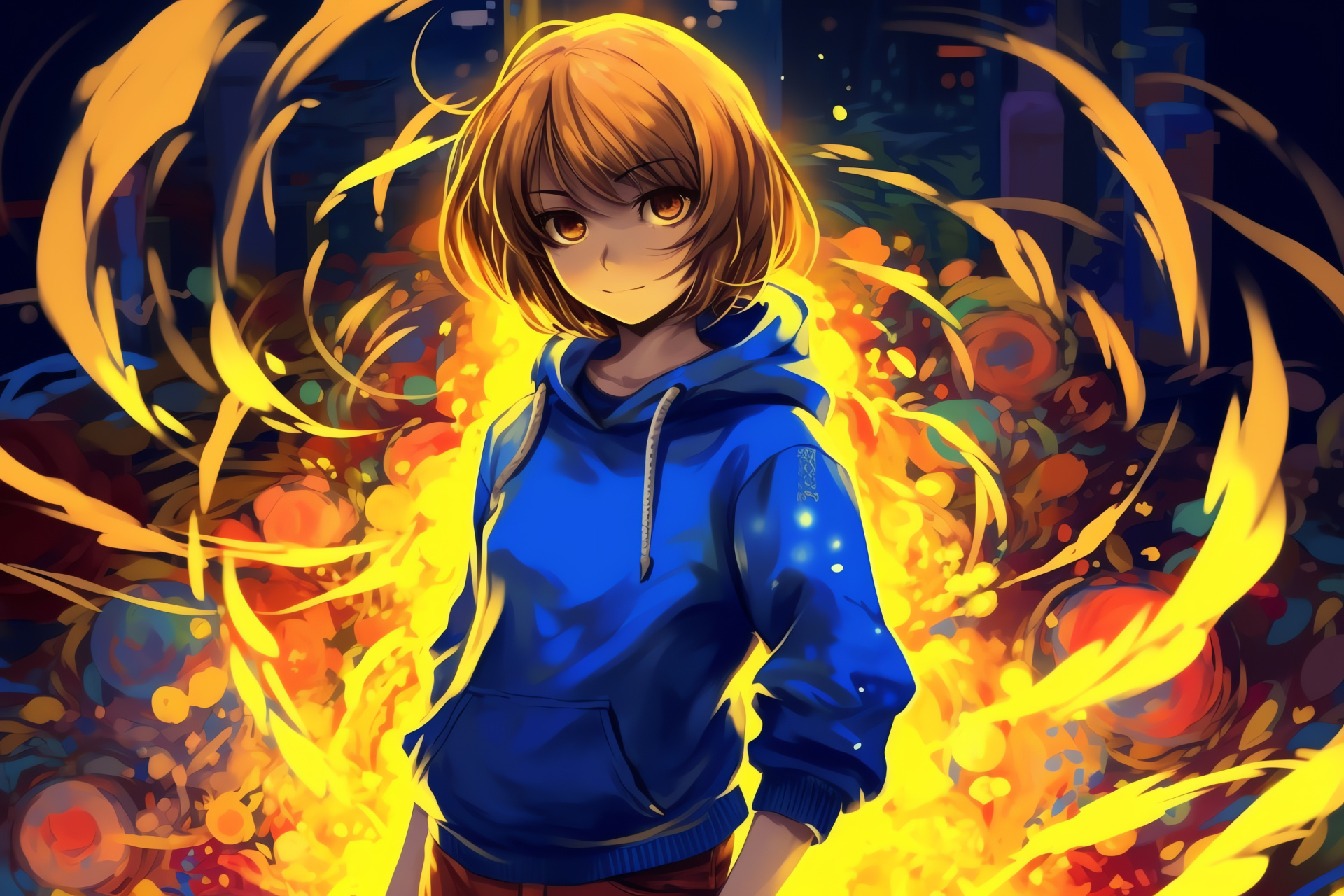 Undertale's Frisk, Determination incarnate, Purple-eyed hero, Action role-play, Thematic apparel, HD Desktop Wallpaper