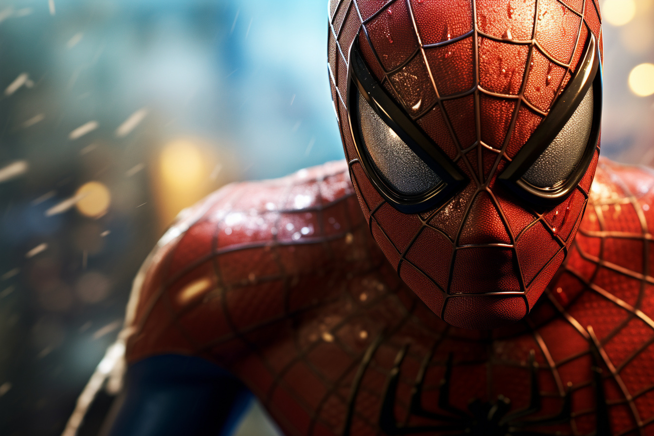 Spiderman dexterity, Arachnid agility, New York protector, Marvel Universe guardian, Web-slinger action, HD Desktop Image